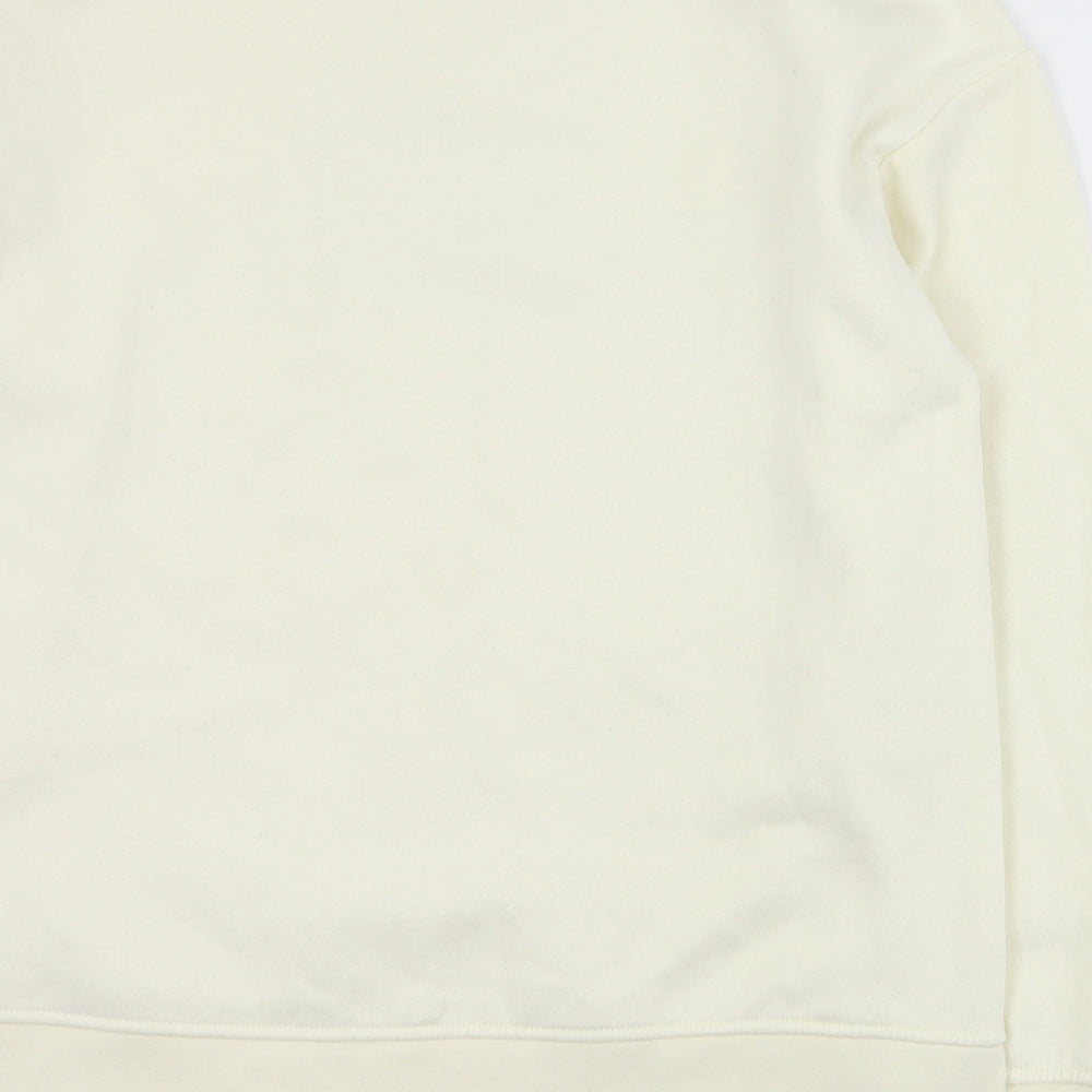 Primark Womens Ivory  Polyester Pullover Sweatshirt Size S  Pullover