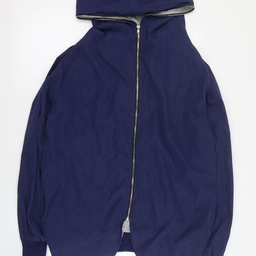 DJT Womens Blue   Jacket Coat Size M  Zip