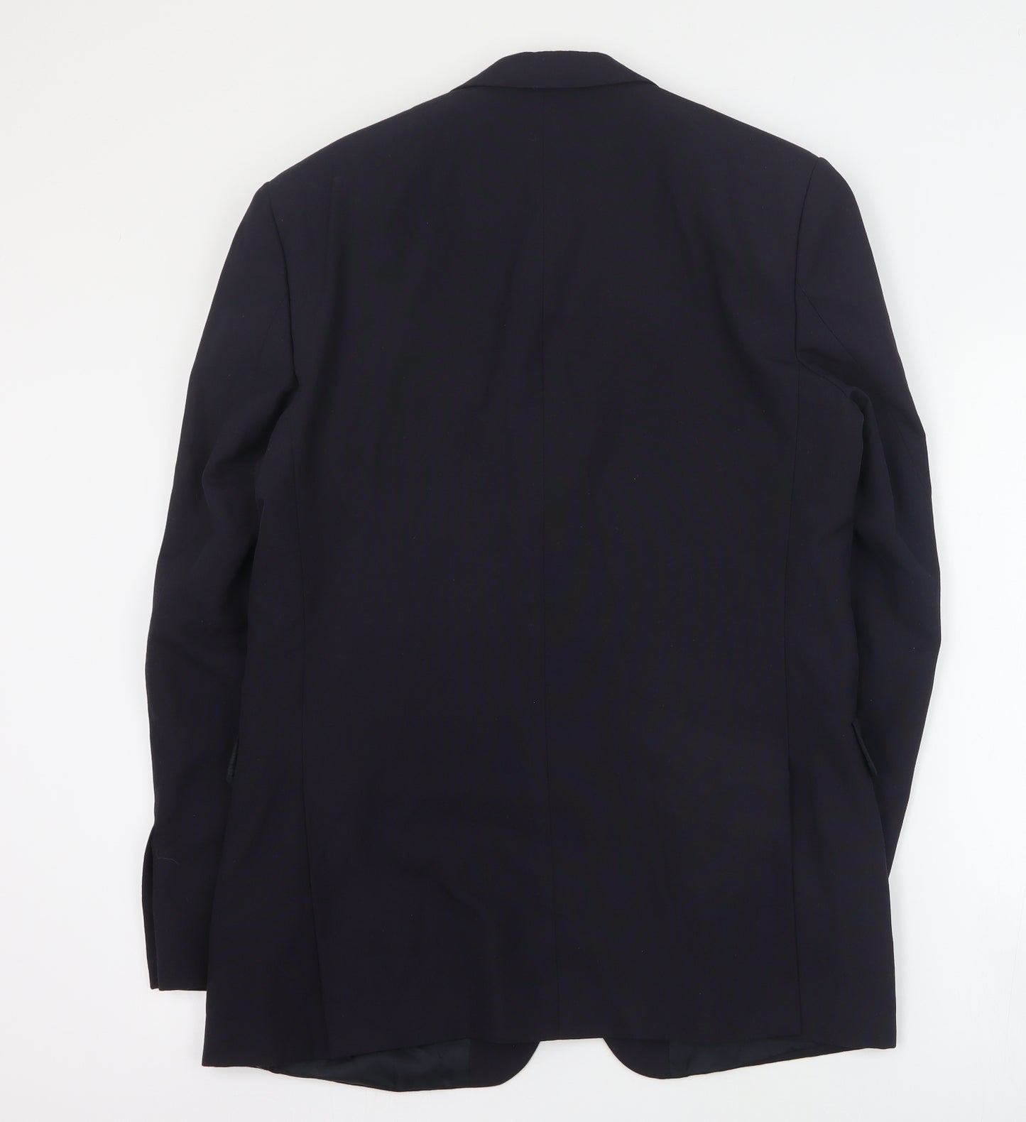 Karl Jackson Mens Blue  Polyester Jacket Suit Jacket Size M