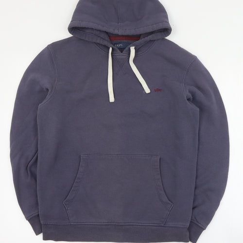 Matalan Mens Blue  Cotton Pullover Hoodie Size S