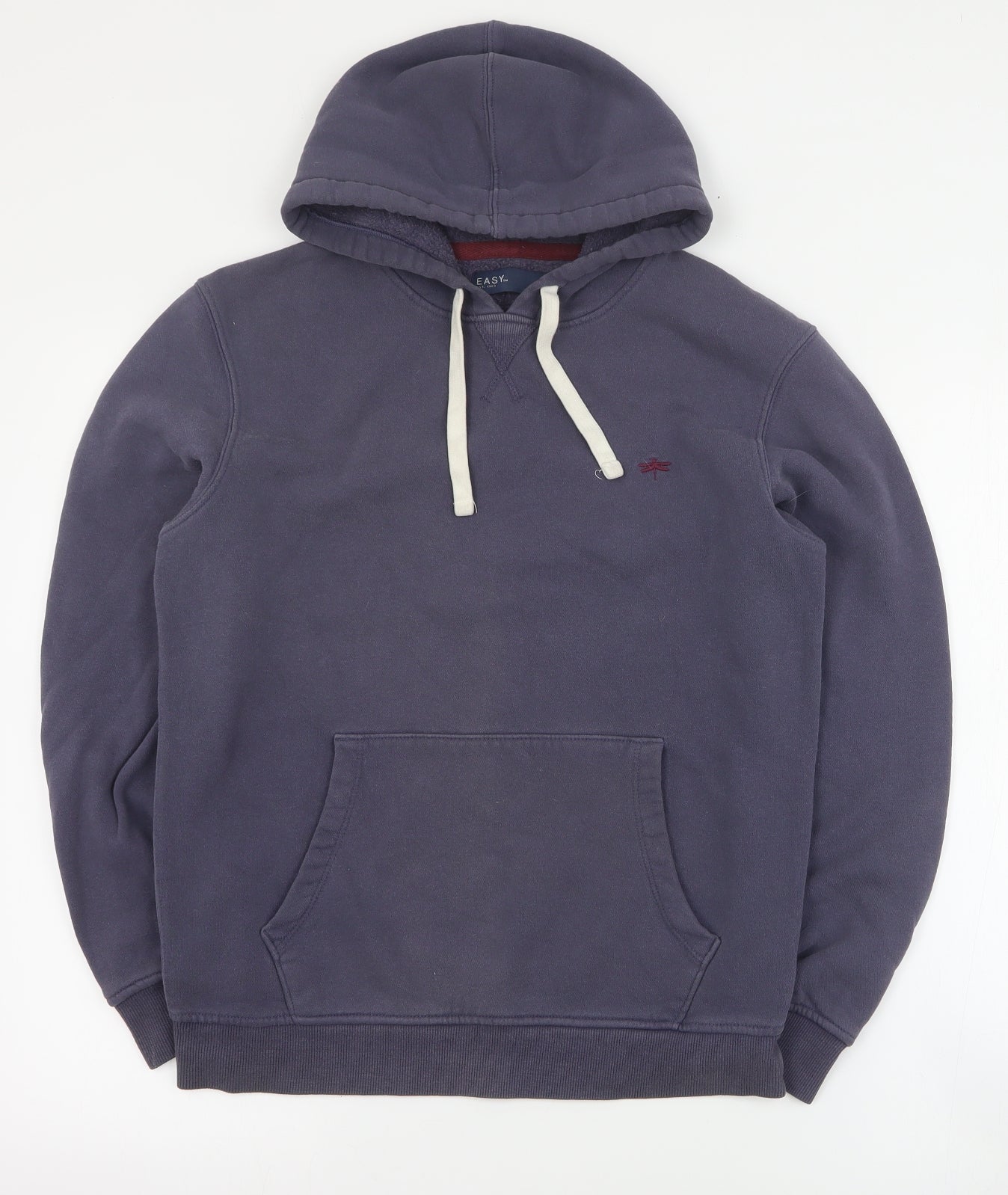 Matalan Mens Blue  Cotton Pullover Hoodie Size S