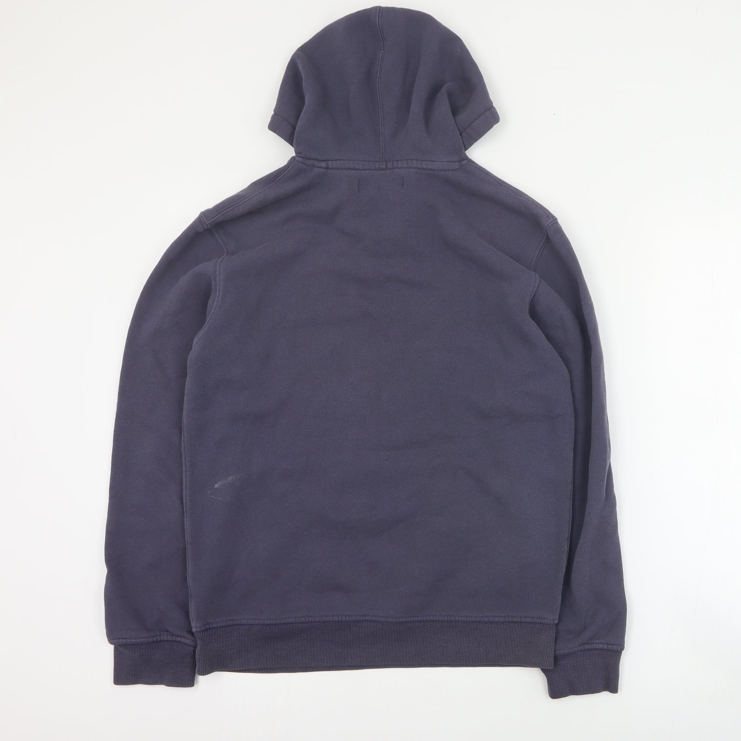 Matalan Mens Blue  Cotton Pullover Hoodie Size S