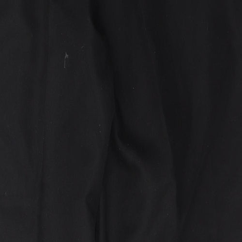 Slazenger Mens Black  Polyester Trousers  Size 37 L29 in Slim Button