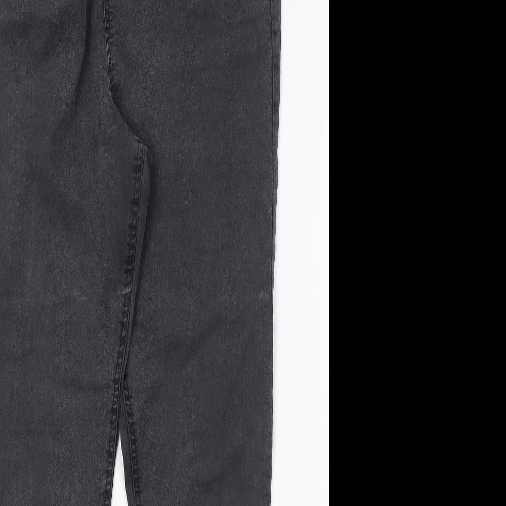 F&F Womens Black  Cotton Jegging Jeans Size 18 L28 in Regular