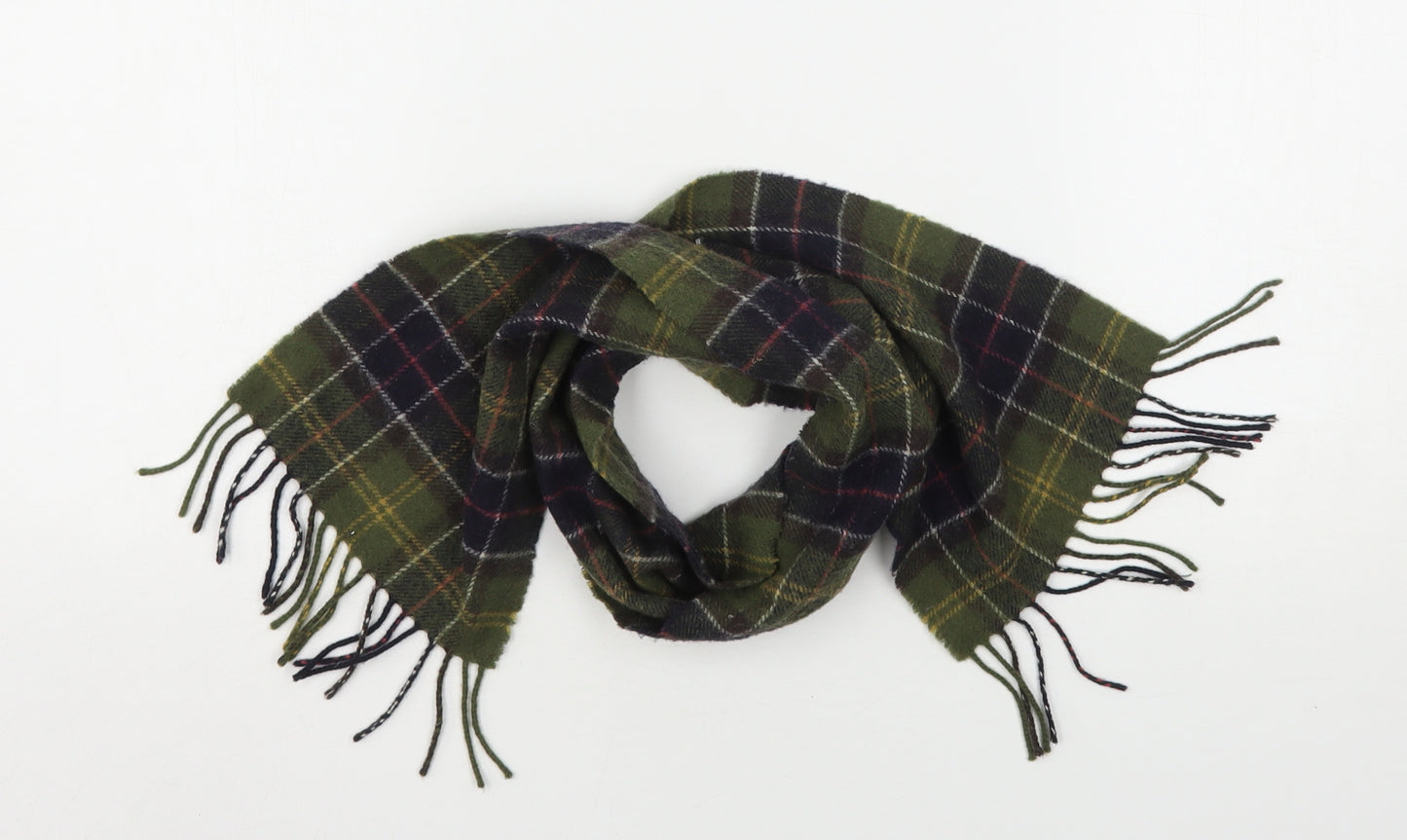 Preworn Girls Multicoloured Plaid Polyester Scarf Scarves & Wraps Size Regular