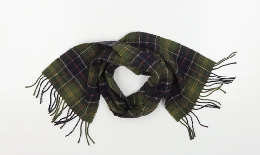 Preworn Girls Multicoloured Plaid Polyester Scarf Scarves & Wraps Size Regular