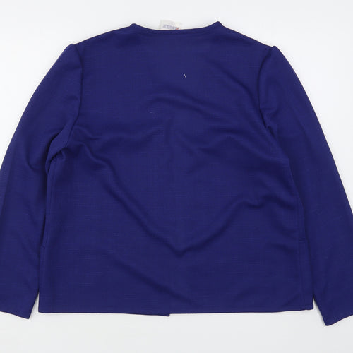 Damart Womens Blue   Jacket Blazer Size 18