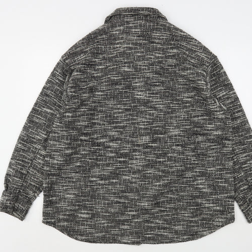 H&M Womens Grey   Jacket  Size S   - Shirt Jacket