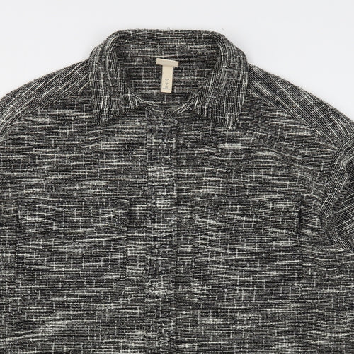 H&M Womens Grey   Jacket  Size S   - Shirt Jacket