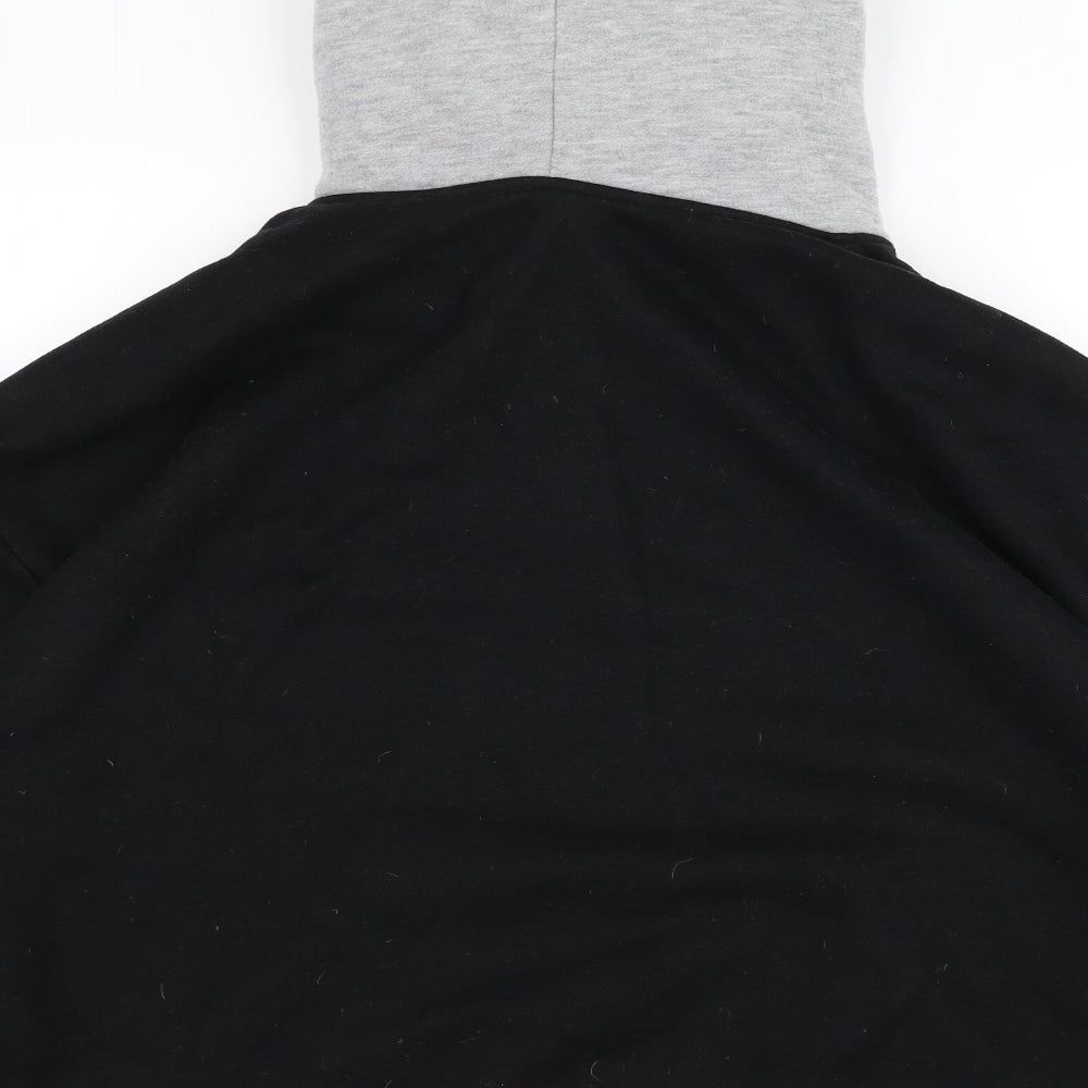 Dazy Womens Black  Polyester Pullover Hoodie Size M  Pullover
