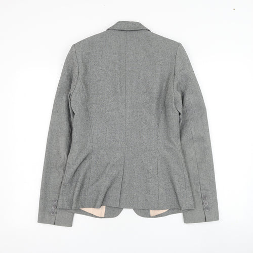 NEXT Womens Grey   Jacket Blazer Size 8  Button