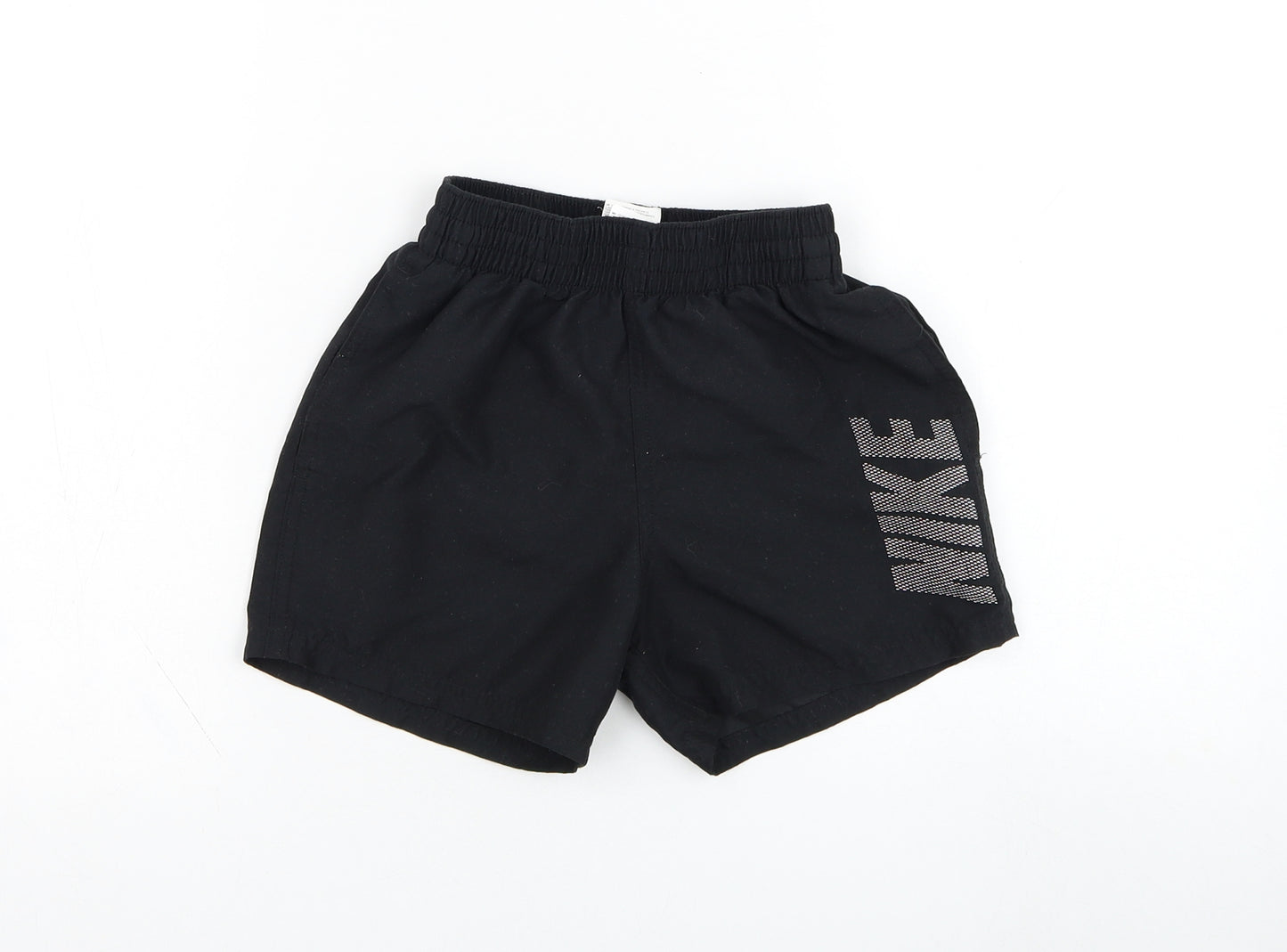 Nike Boys Black  Polyester Sweat Shorts Size S  Regular