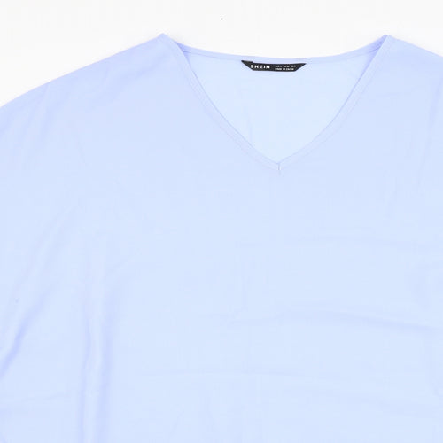 SheIn Womens Blue   Jacket Poncho Size S