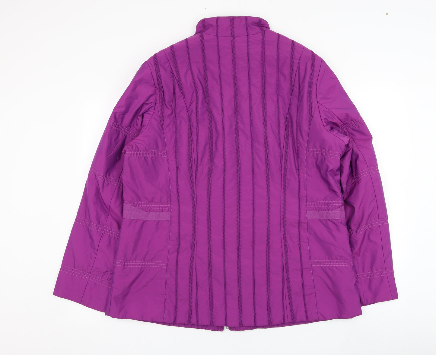 Jobis Womens Purple   Jacket Coat Size 18  Zip