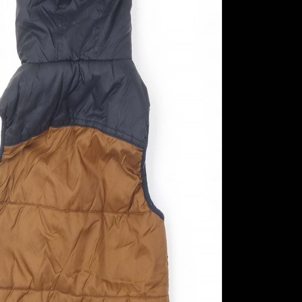 George Boys Brown   Gilet Coat Size 2-3 Years