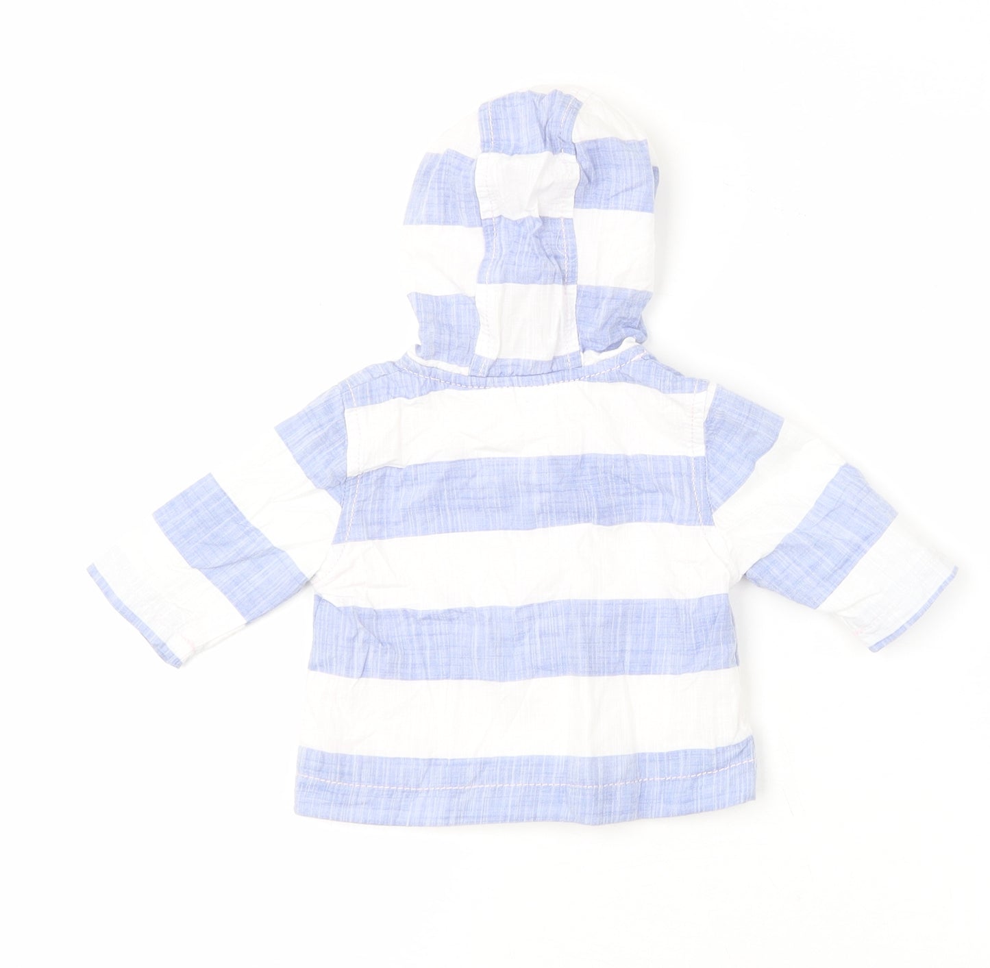 NEXT Baby Multicoloured Striped  Basic Coat Coat Size 0-3 Months