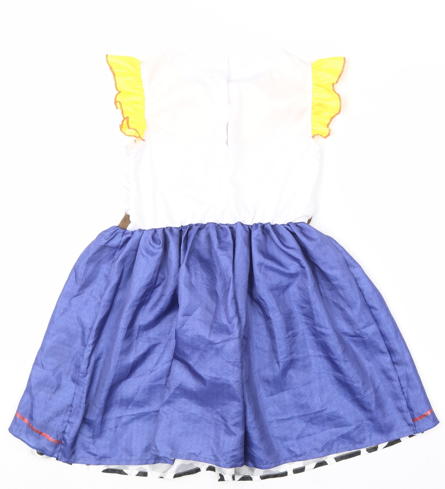 Disney Toy Story Girls Multicoloured  Polyester Skater Dress  Size 7-8 Years  Collared  - Toy Story