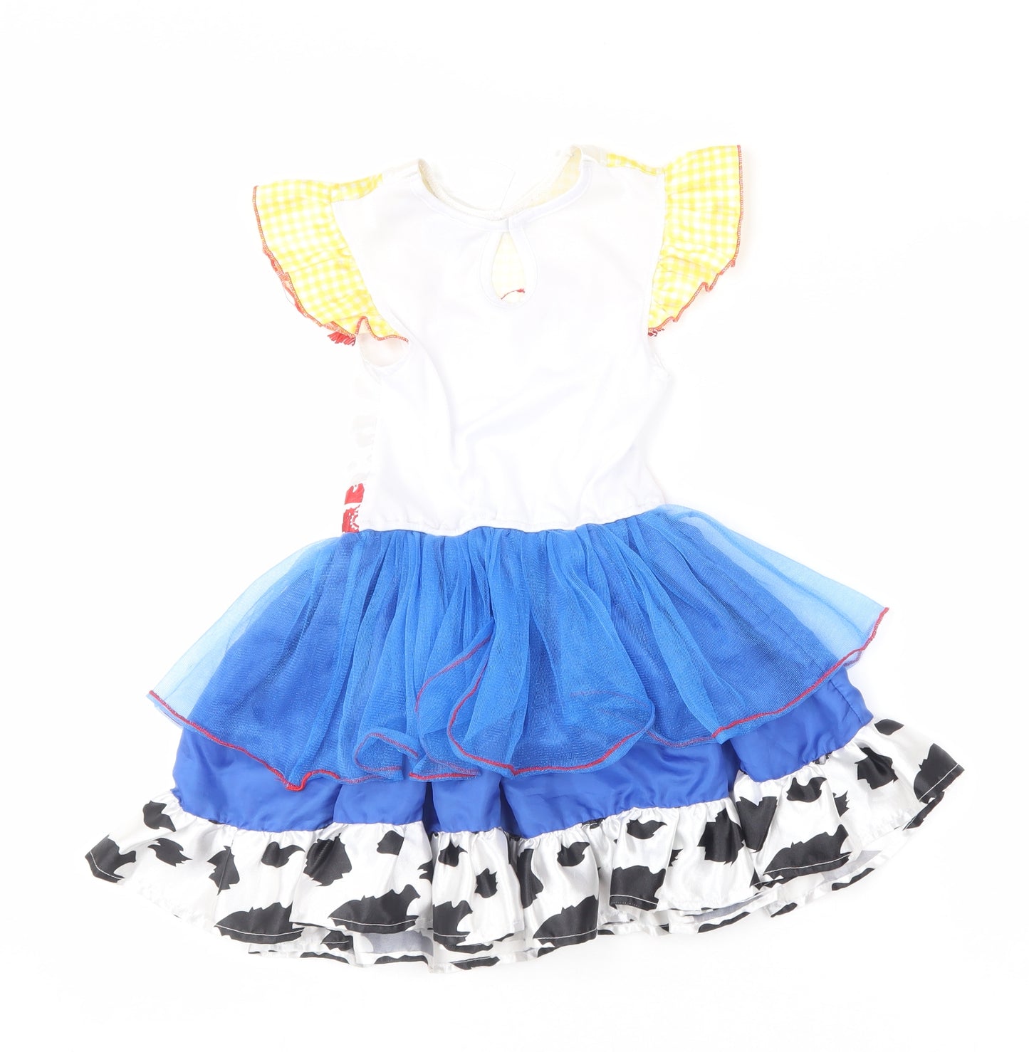 TU Girls Multicoloured  Polyester Skater Dress  Size 3-4 Years  Collared  - Toy story fancy dress