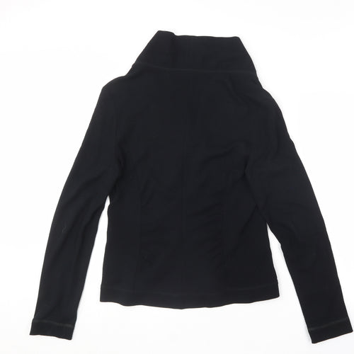 EVELIN BRANDT Womens Black V-Neck  Viscose Cardigan Jumper Size S
