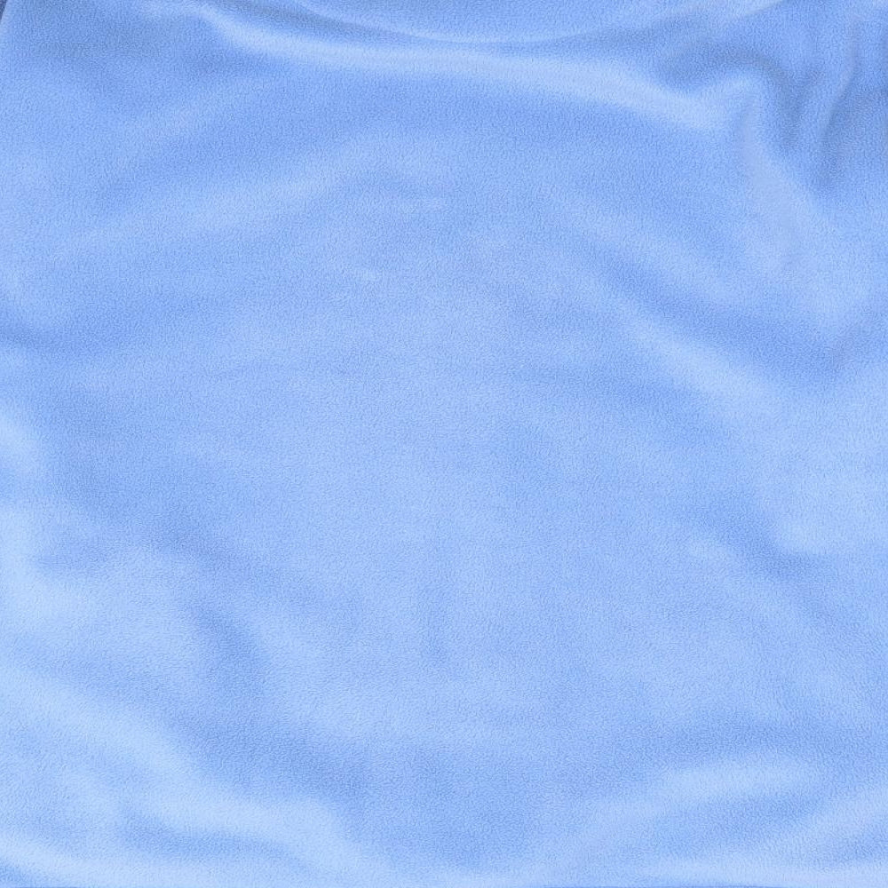Neautral Territory Womens Blue High Neck  Polyester Full Zip Jumper Size M