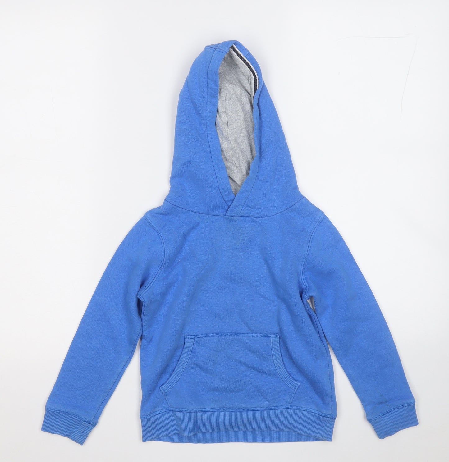 Marks and Spencer Boys Blue  Cotton Pullover Hoodie Size 4-5 Years