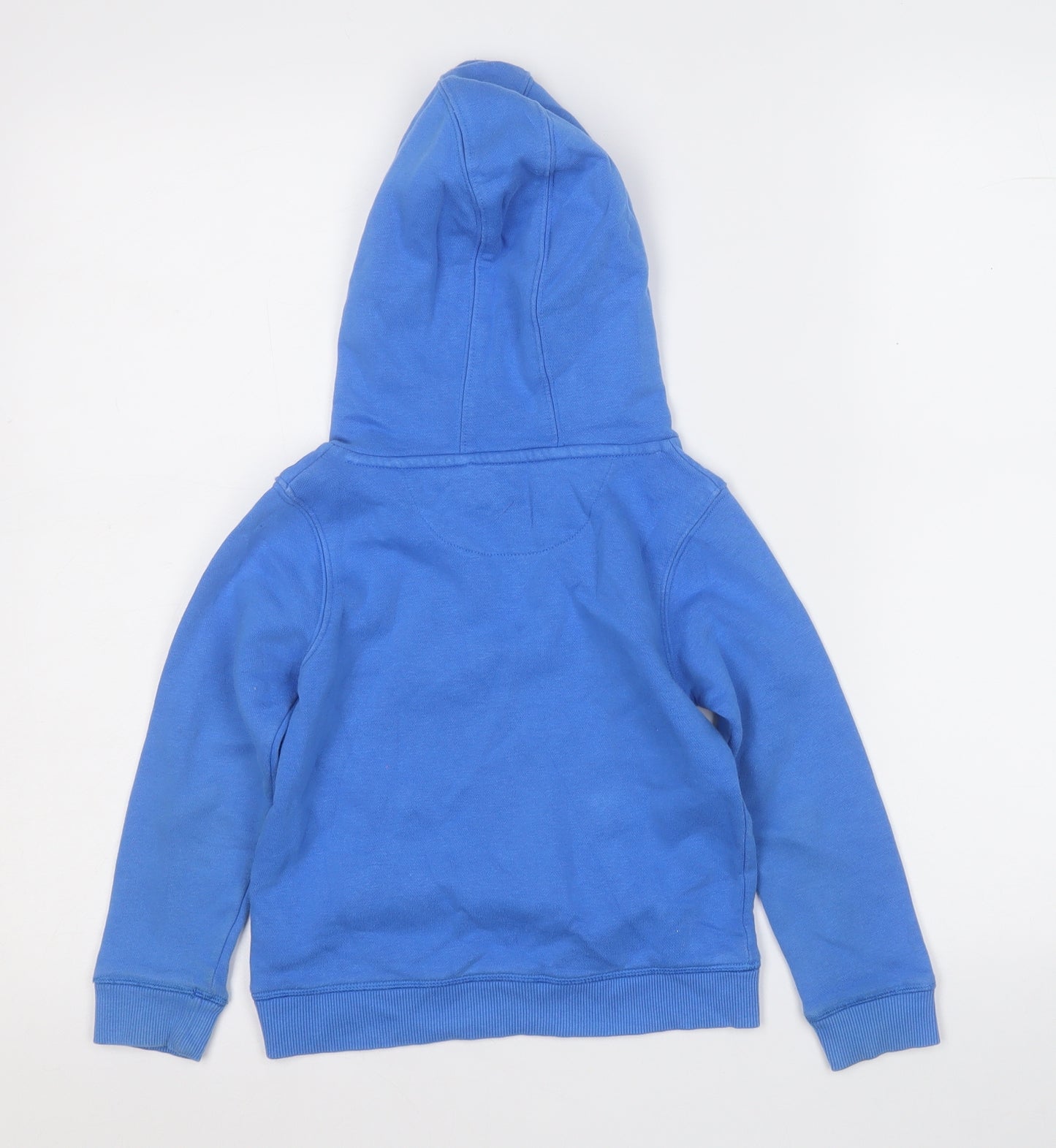 Marks and Spencer Boys Blue  Cotton Pullover Hoodie Size 4-5 Years