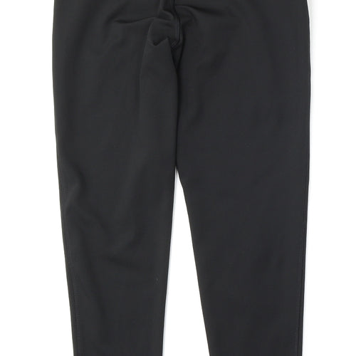 Active Womens Black  Polyester Jogger Trousers Size 12 L26 in Regular
