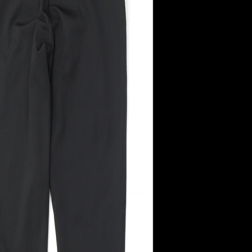 Active Womens Black  Polyester Jogger Trousers Size 12 L26 in Regular