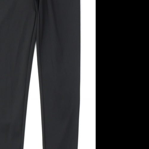 Active Womens Black  Polyester Jogger Trousers Size 12 L26 in Regular
