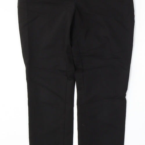 H&M Womens Black  Cotton Skinny Jeans Size 6 L27 in Regular Zip