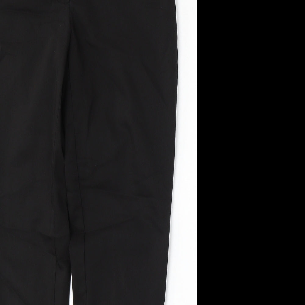 H&M Womens Black  Cotton Skinny Jeans Size 6 L27 in Regular Zip