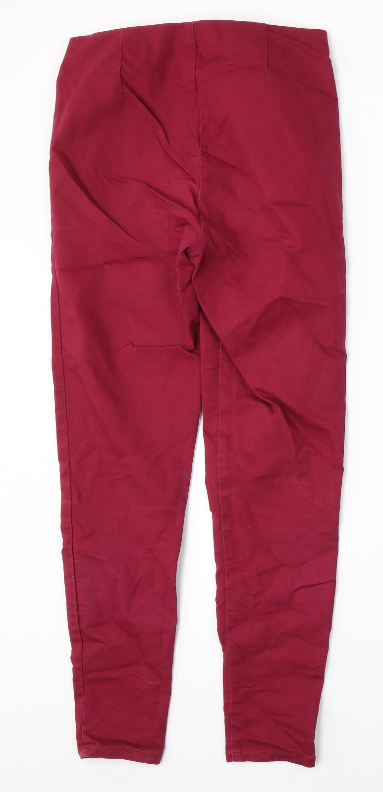 George Womens Red  Cotton Jegging Jeans Size 10 L28 in Regular
