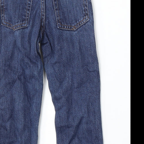 Gap Girls Blue  Cotton Straight Jeans Size 3 Years  Regular