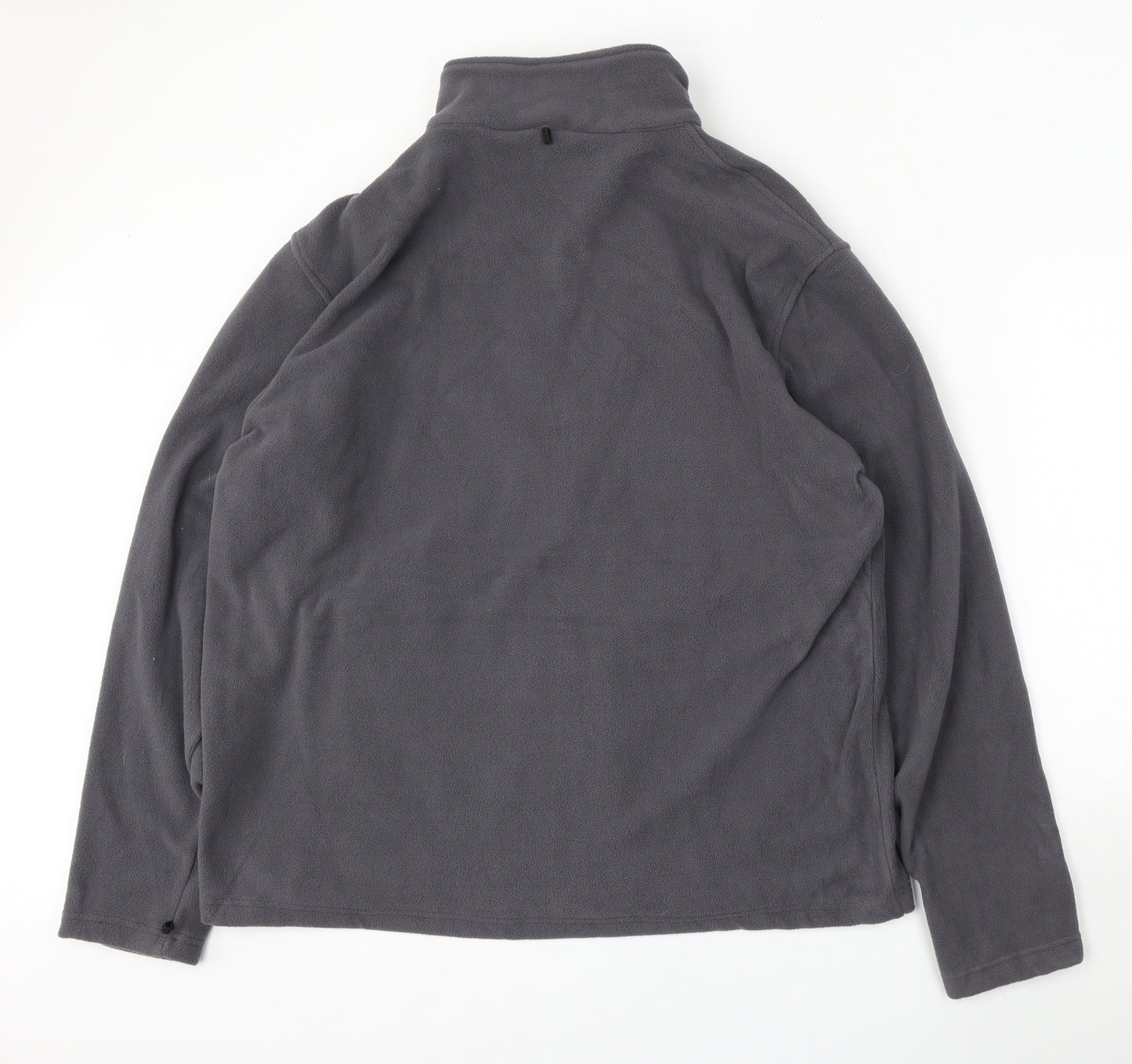Regatta Mens Grey  Polyester Full Zip Sweatshirt Size 2XL