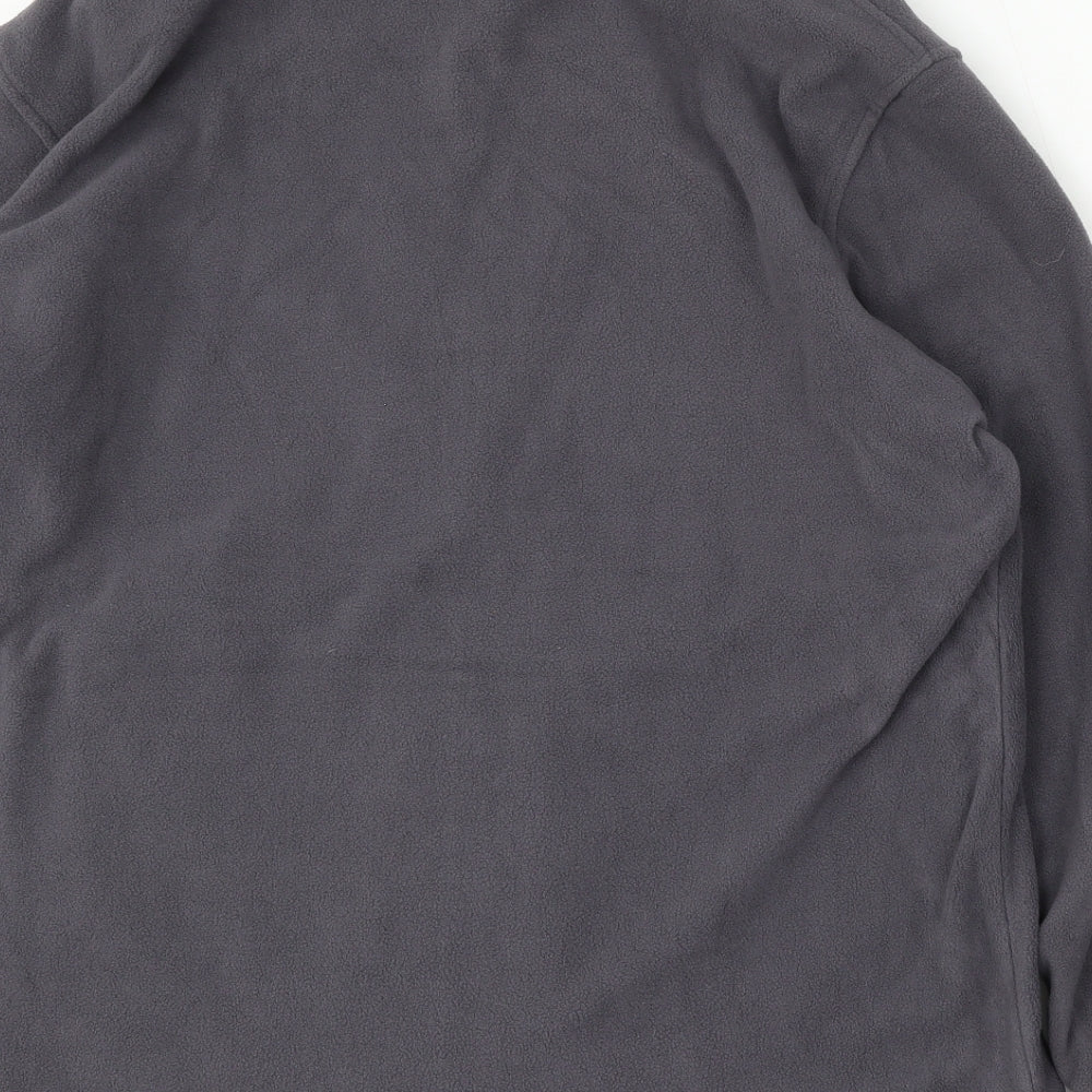 Regatta Mens Grey  Polyester Full Zip Sweatshirt Size 2XL