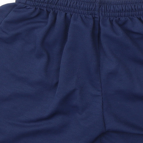 Ski & Sportswear Womens Blue  Polyester Athletic Shorts Size 30 L4 in Regular