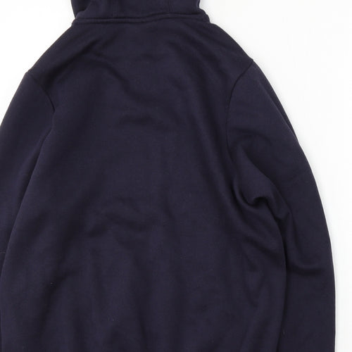 Slazenger Mens Blue  Polyester Pullover Hoodie Size XS