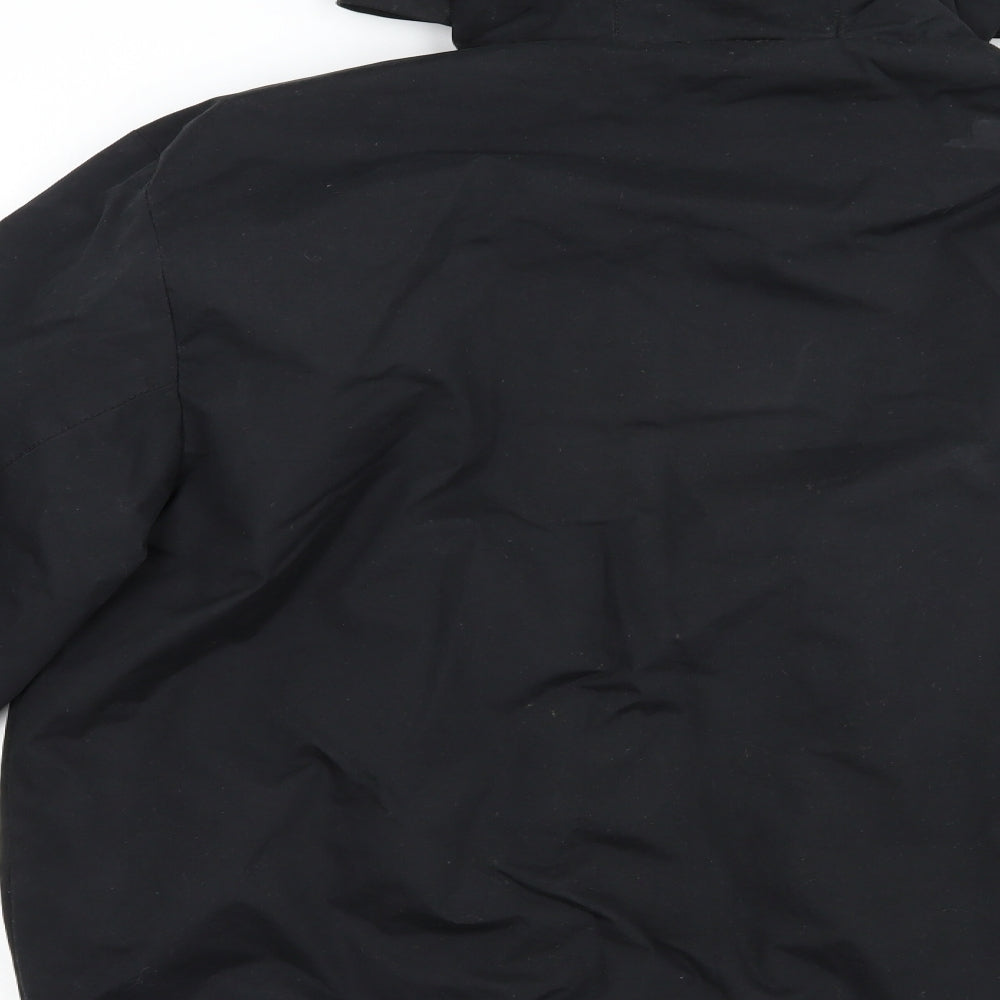 Primark Mens Black   Bomber Jacket Jacket Size L  Zip
