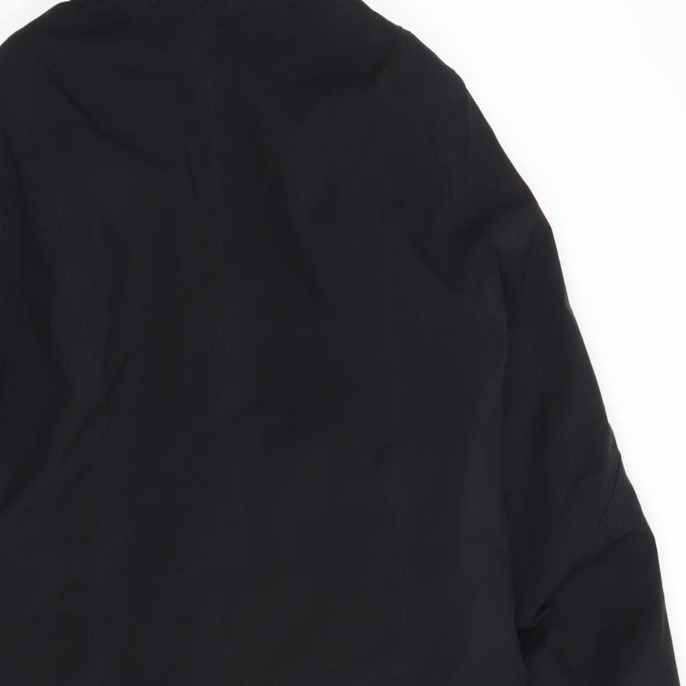 Crane Womens Black   Puffer Jacket Jacket Size S  Zip