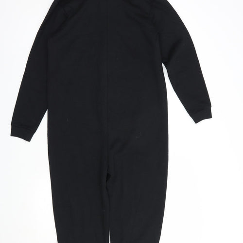 Primark Boys Black  Cotton  Bodysuit Size 12-13 Years  Zip - Skeleton Onesie