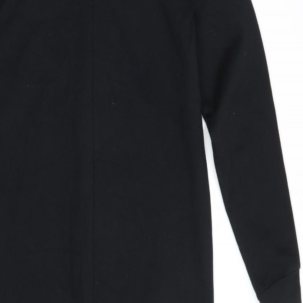 Primark Boys Black  Cotton  Bodysuit Size 12-13 Years  Zip - Skeleton Onesie