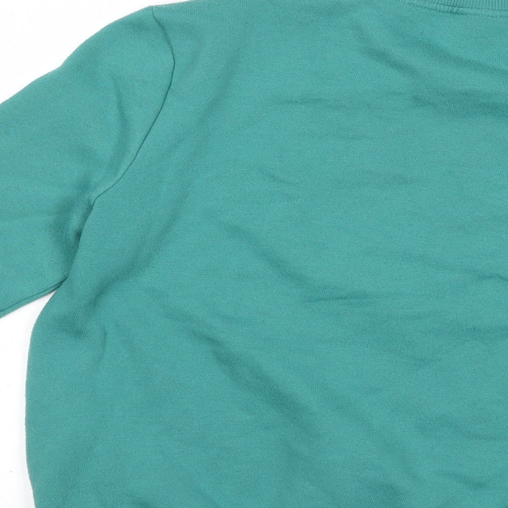 Primark Womens Green  Polyester Pullover Sweatshirt Size 14  Pullover - Donald Duck