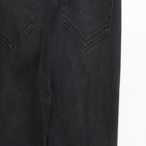 NEXT Womens Beige  Cotton Skinny Jeans Size 12 L30 in Regular Zip