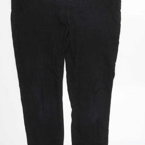 Dorothy Perkins Womens Black  Cotton Jegging Jeans Size 14 L29 in Regular