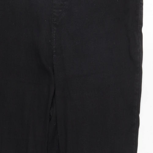 Dorothy Perkins Womens Black  Cotton Jegging Jeans Size 14 L29 in Regular
