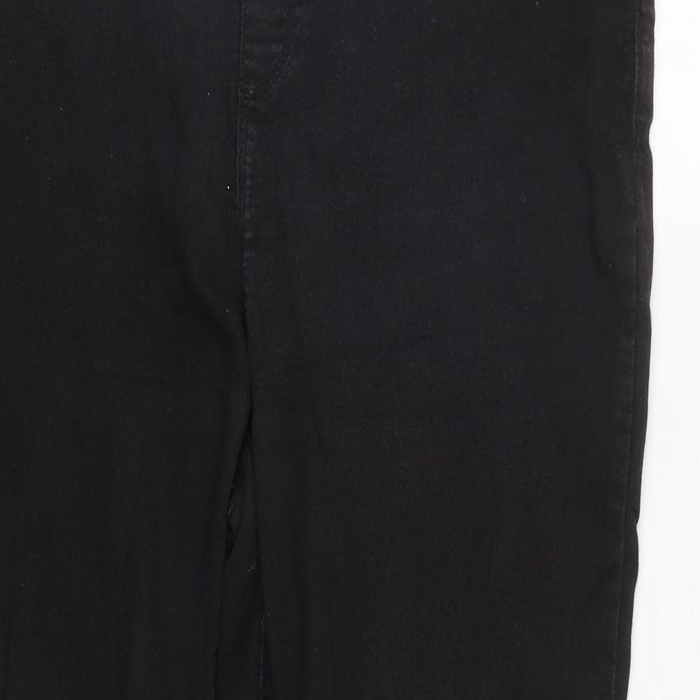 Dorothy Perkins Womens Black  Cotton Jegging Jeans Size 14 L29 in Regular