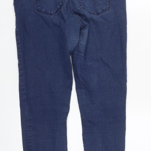 Preworn Womens Blue  Cotton Jegging Jeans Size 10 L27 in Regular