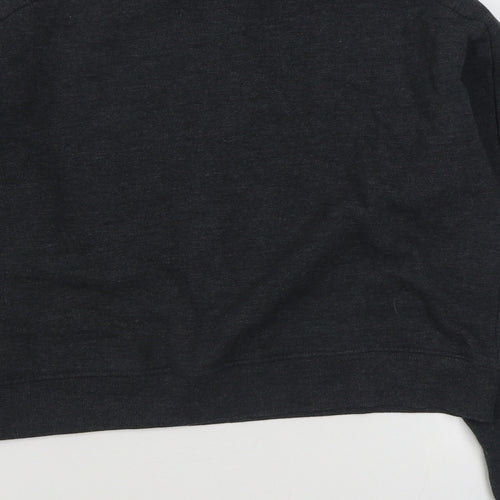 Forvever 21 Womens Grey  Cotton Pullover Sweatshirt Size M  Pullover