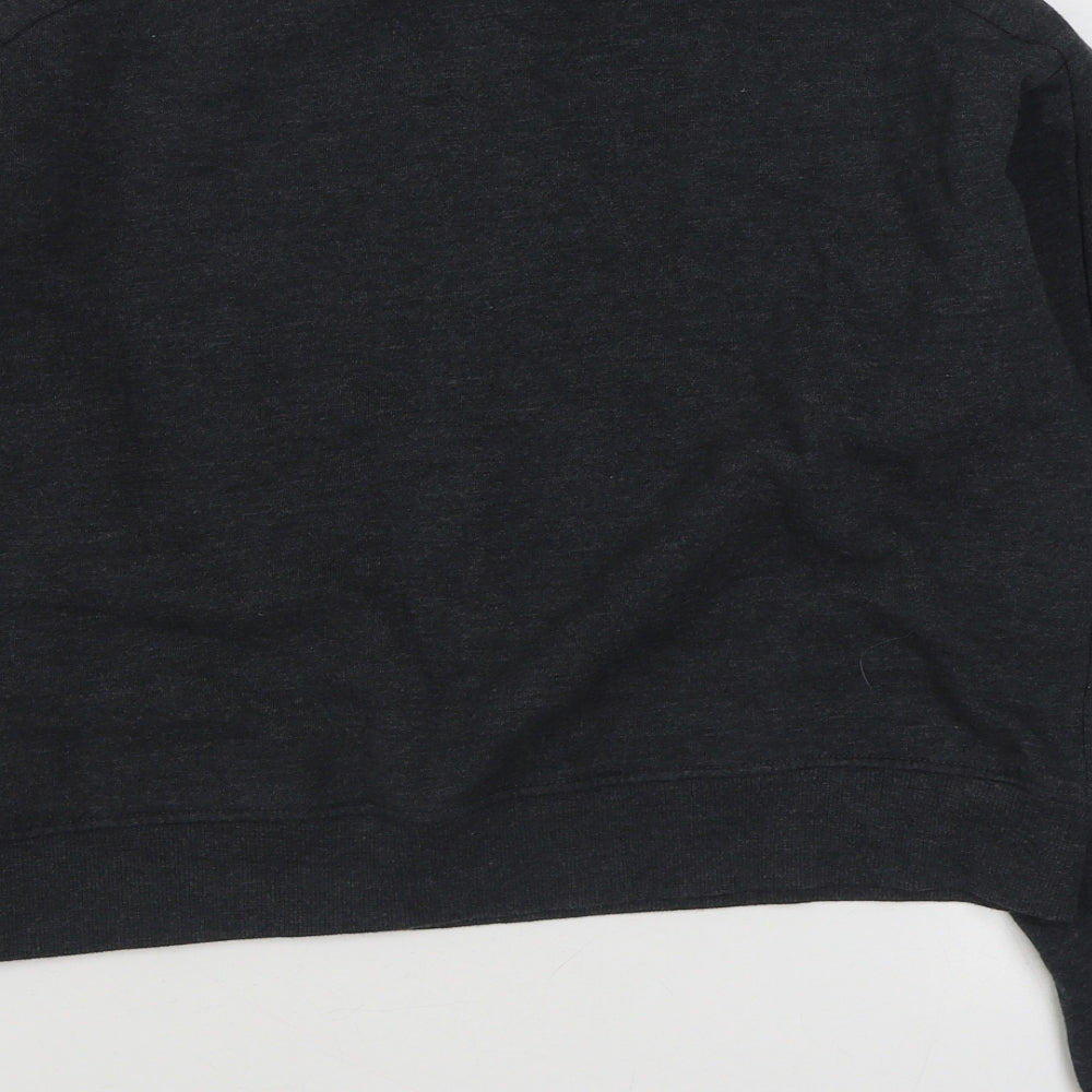 Forvever 21 Womens Grey  Cotton Pullover Sweatshirt Size M  Pullover