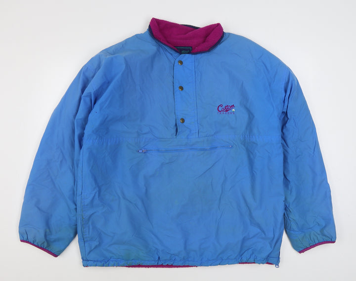 Cotton Traders Womens Blue   Jacket  Size M   - Reversable